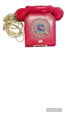Teléfono Vintage Con Disco Funcionando