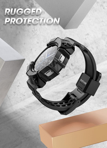 Supcase Para Samsung Galaxy Watch 4 Classic Band Con Funda..