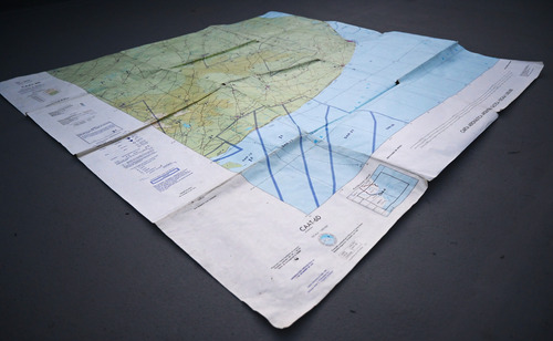 Carta Aeronáutica Argentina Caat-6d. (Usado)