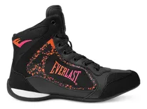 Comprar Botas Para Boxeo Everlast El-1132 Negro Detalles De Color