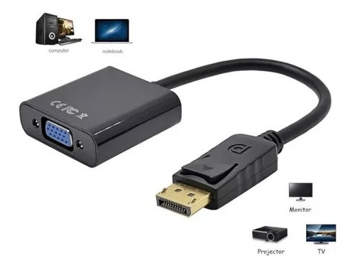Cable Adaptador Display Port A Vga