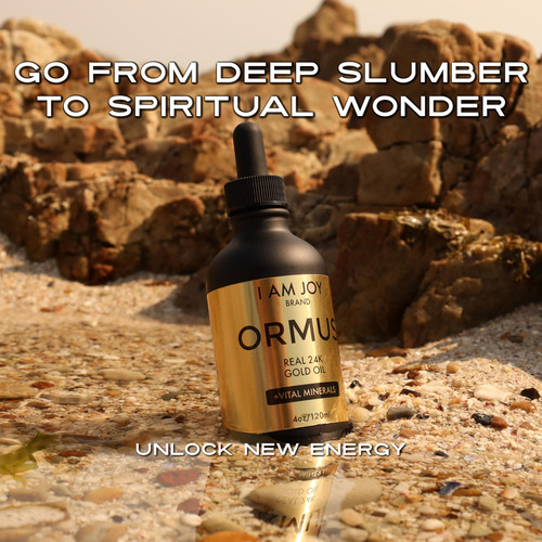 $ Aceite Monoatómico Ormus Gold, 120 Ml, I Am Joy Co.