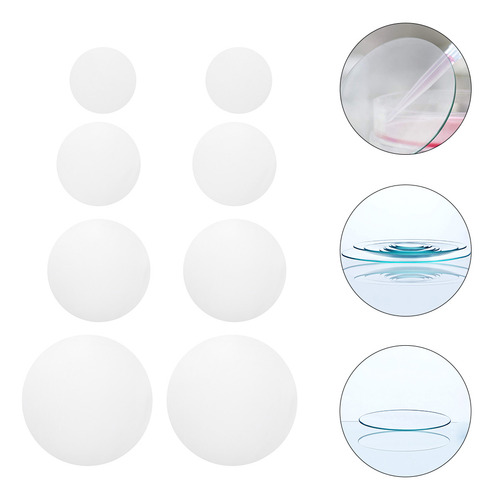 Juego De Cubiertos Watch Beaker Lid, 8 Piezas