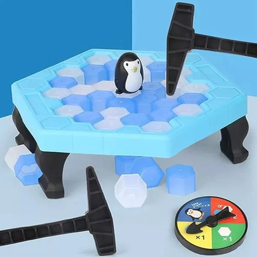 Zzc Brinquedo Educativo Save The Penguin Ice Block Breaker
