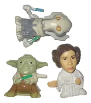 Comprar Star Wars Set De 3 Muñecos Yoda, Leia Etc Burger King