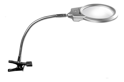 Lupa Con Lámpara Led Flexible Hands Pro Bright Clamp