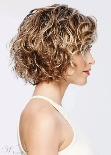 Pelucas Rubias Cortas For Mujer, Pelo Corto