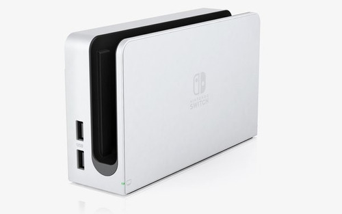 Dock Original Nintendo Switch Oled  Exclusivo Nuevo Blanco