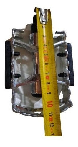 Imagen 5 de 7 de Pedales De Aluminio Para Bicicleta Playera Paseo Rosca 1/2