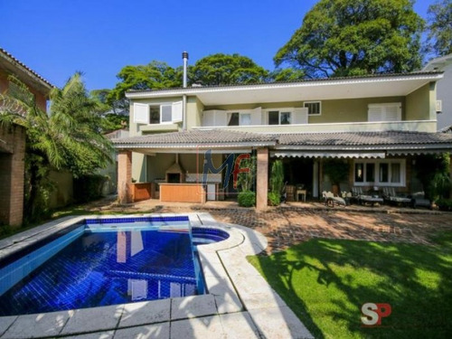 Imagem 2 de 20 de Id 6605 - Lindo Casa Alto Padrão No Real Parque Com 4 Dorms, 5 Vagas ! - 6605