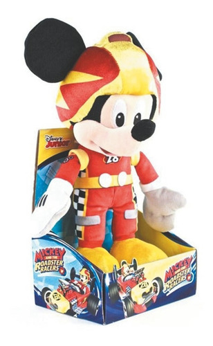 Peluche Mickey Mouse Aventura Sobre Ruedas En Caja 35cm