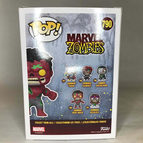 Funko Pop! Marvel Zombies: Zombie Red Hulk #790