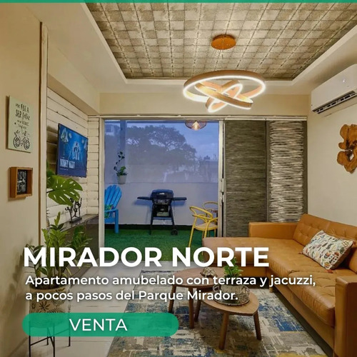 Apartamento Amueblado En Venta En Mirador Norte.