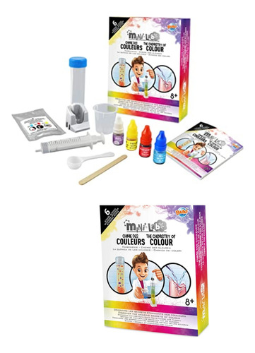 Kit De Química Laboratorio Para Niños Con Accesorios 