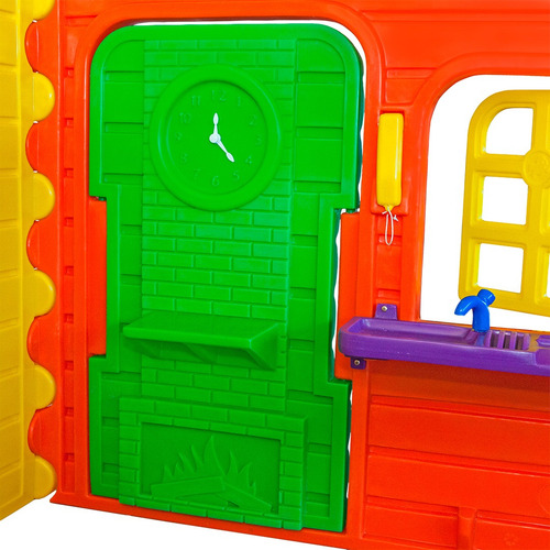 Casinha De Brinquedo E Boneca Infantil Gran Chalé Freso