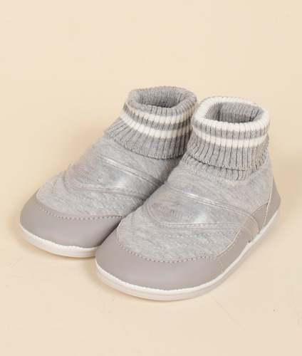 Botas Mini Deportiva Gris Melange De Mimo&co Talle 19