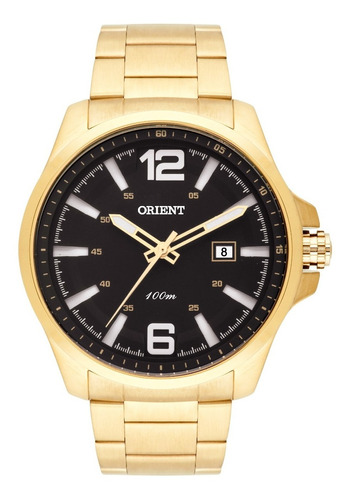 Relógio Orient Masculino Mgss1124 P2kx Dourado Analógico