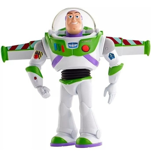 Novo Toy Story 4 Buzz Lightyear Luz Som E Movimento Mattel  