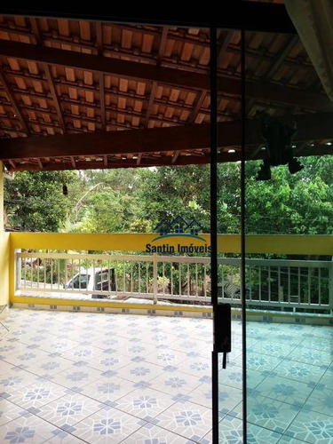 Sobrado Com 4 Quartos (01 Suíte ) 03 Ou Mais Vagas De Veículos À Venda, 180 M² Por R$ 600.000 - Parque Gerassi - Santo André/sp - So0427