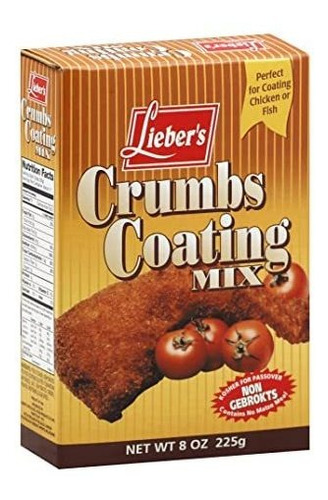 Liebers Mix Crumbs Recubrimiento, 8 Oz