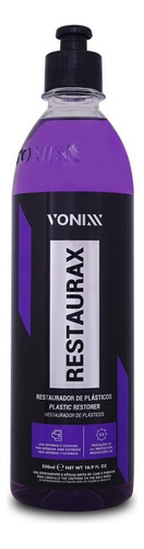 Produto Vonixx Restaurax Restaurador Plastico Proteçao Maior