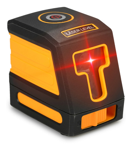 Imagem 1 de 9 de Nível Laser 2 Linhas Auto-nivelamento Vermelho Profissional