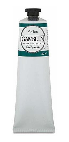 Pintura Al Óleo Gamblin - Viridiano - Tubo De 150 Ml