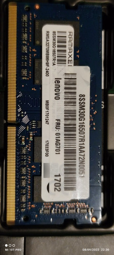 Memoria Ramaxel Sodimm 4gb Ddr4 2400 (Usado)