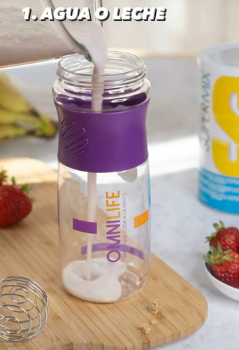 Malteada Super Mix Omnilife Caja 30 Sobres Para La Anemia