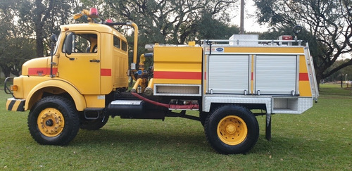Mercedes 1317 4x4 Ano 1989 Bombeiro Combate Incendio