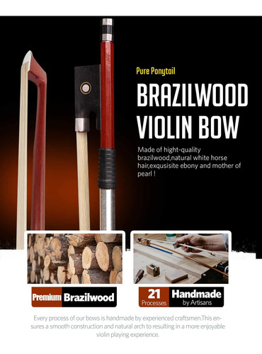 Cojin Para Violín Ajustable Soporte 4/4 3/4 Descansa Hombro