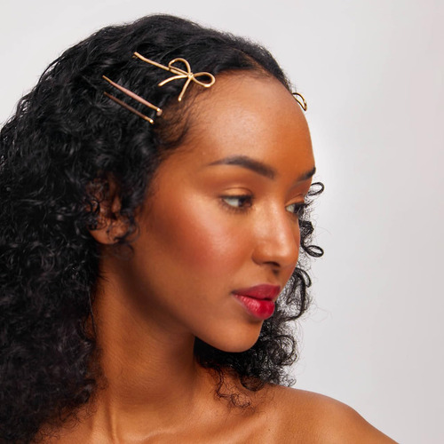Kitsch Pasadores De Metal Para El Cabello, 8 Pasadores Para