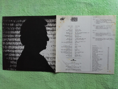 Eam Lp Vinilo Doble Jose Jose 25 Años Vol. 2 1990 Lo Mejor (Usado)