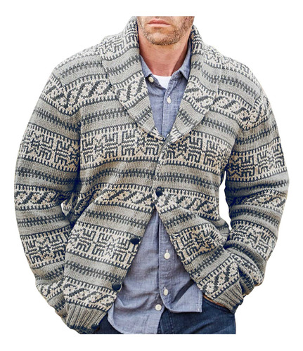 Jersey De Cuello Redondo Para Hombre E, Moda De Invierno, Es