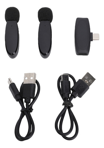 Micrófono Mini Lavalier Inalámbrico Con Reducción De Ruido D