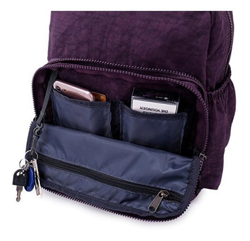 Enknight Nylon Casual Mochila De Viaje Plegable Mochila Bols