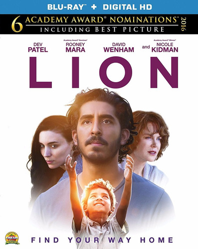Imagen 1 de 3 de Blu-ray Lion / Un Camino A Casa