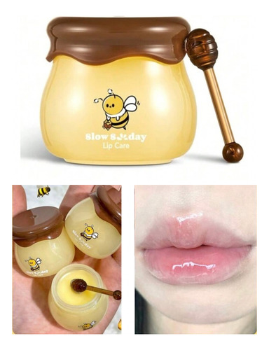 Lip Care Mel Cuidados Com Os Lábios Vitamina E Slow Sunday
