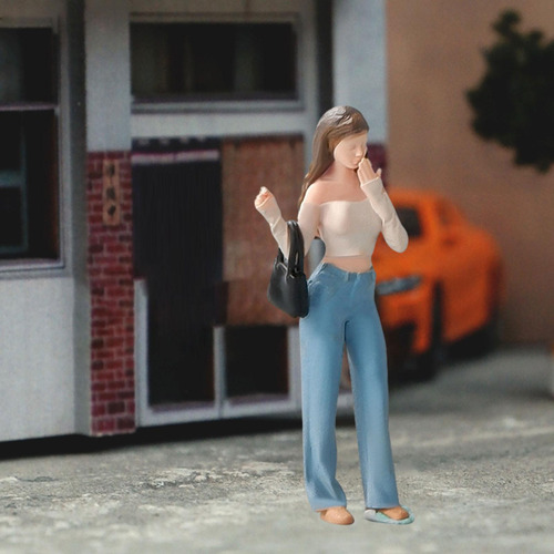 1/64 Figura De Pequenas Pessoas Pose Cena Personagem