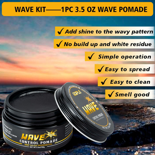 Shampoo 360 Wave Wash - Shampoo Ondulado Para Homens