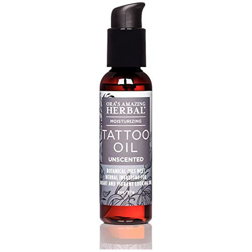 Ora's Amazing Aceite De Tatuaje A Base De Hierbas Sin Perfum