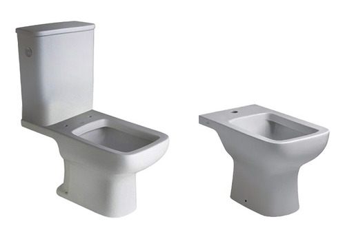 Sanitarios Ferrum Trento Inodoro Mochila Dual Bidet Baño