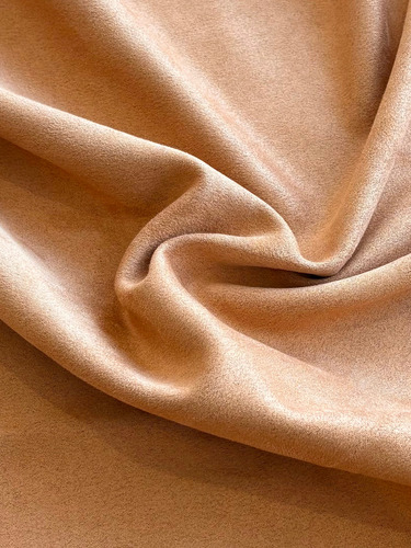 Tela Gamuza Scuba Elastizada Pesada Suede Camel Suede Scuba