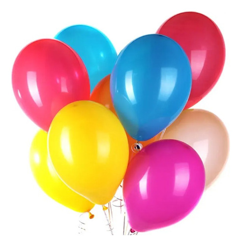 Globos Bombas De Látex Perlados Biodegradables X 100 Und