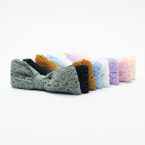 8 Pares De Cordones De Encaje Con Estampado Hueco, Combinaci