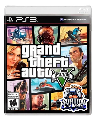 Gta V Ps3 Fisico Usado Surtido Noa