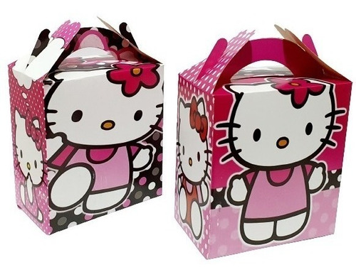 Hello Kitty 30 Cajas Dulceros Articulos De Fiestas.