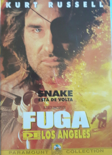 Dvd Fuga De Los Angeles - Kurt Russel