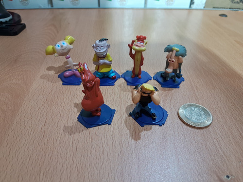 Cartoon Network Figuras Eddy, Comadreja ,jaimico Y Jhony Bra