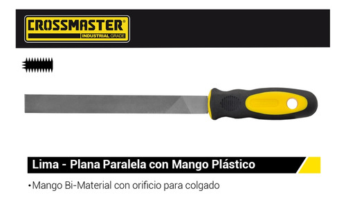 Lima Plana Paralela 300mm 12 - Media - Crossmaster 9968432